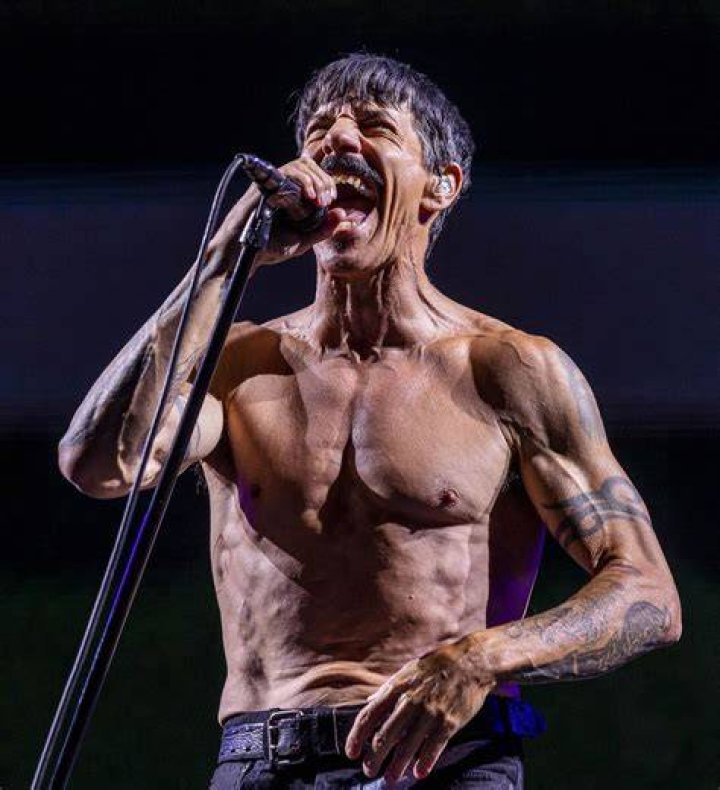Anthony Kiedis Shows Tons of PDA with 20YearOld Girlfriend Photo