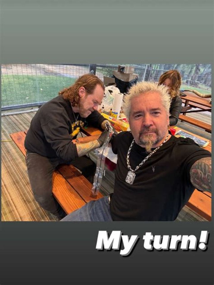 Guy Fieri Gets Tattooed with Sons Hunter and Ryder See Their New Ink!