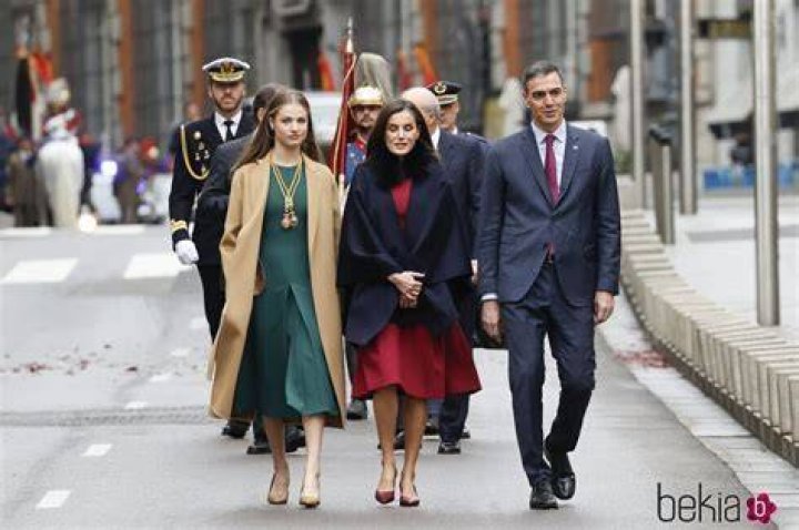 Leonor en la apertura de la XIV Legislatura As&iacute; ha evolucionado el