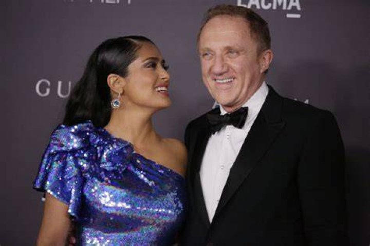 Salma Hayek and Husband's Sweetest Pictures POPSUGAR Latina Photo 2
