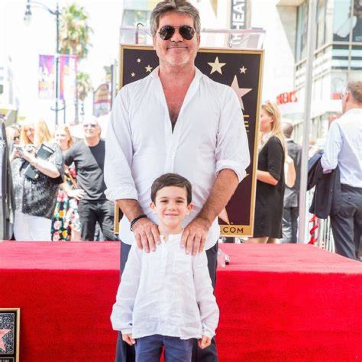 Simon Cowell and Son Eric at 'America's Got Talent' Finale Photo in